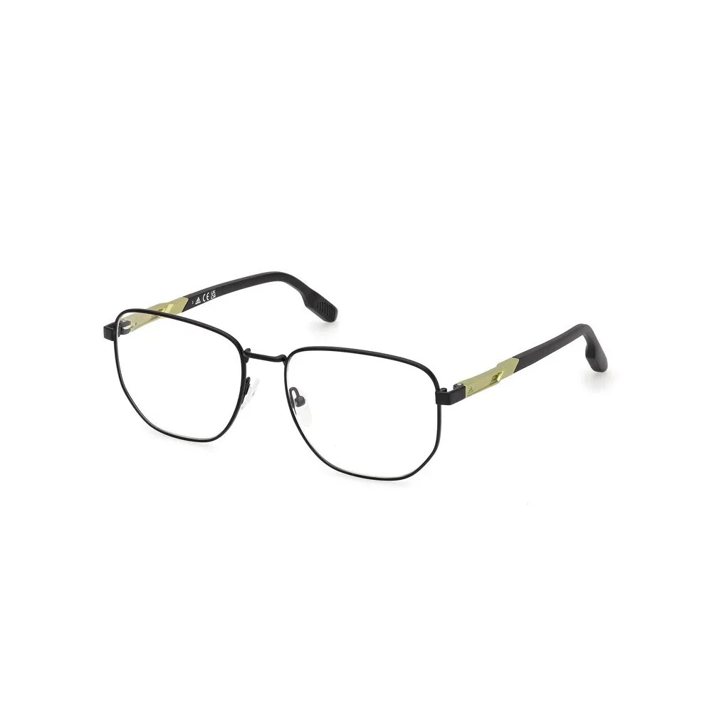 NWT Adidas SP5075 Black 56mm Eyeglasses
